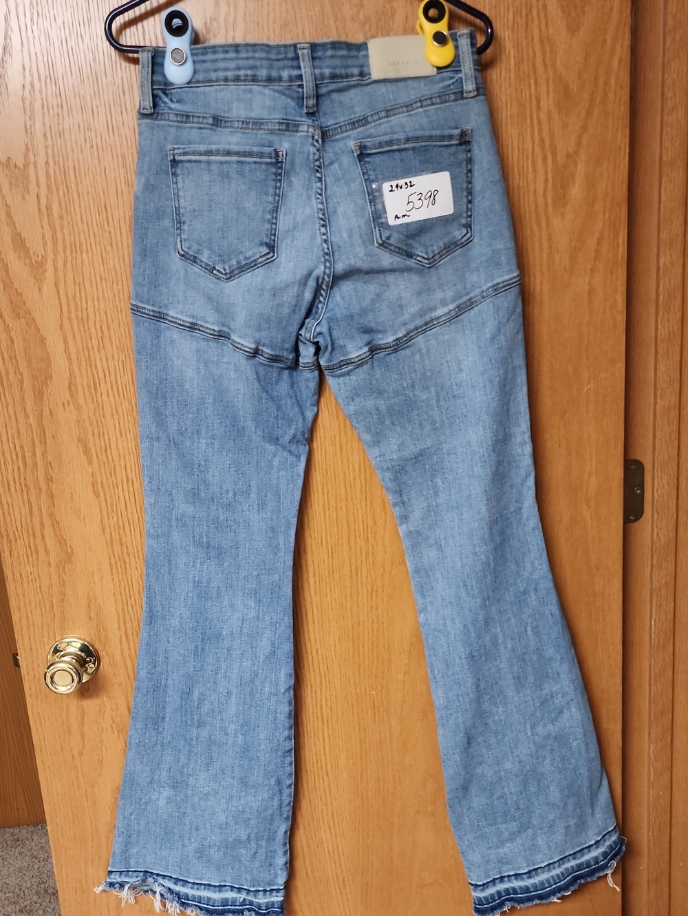Artemis vintage Light Wash Blue Women's Jeans - Classic Flare 29x32 number 5398